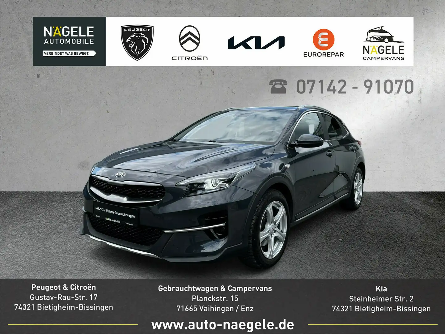 Kia XCeed Xceed 1.4 T-GDI Vision+Kompf.+Navi+DAB+Applecar - 1