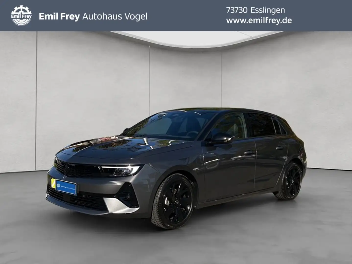 Opel Astra 1.2 Turbo Automatik GS Gris - 1