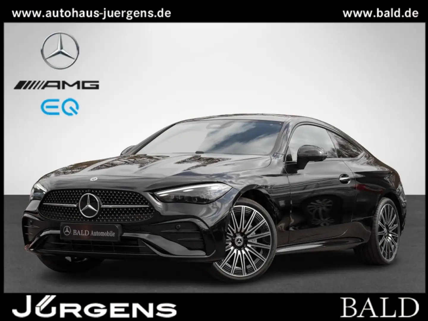 Mercedes-Benz CLE 300 4MATIC Coupé +AMG+MBUX+Pano+Burm+Night Negru - 1
