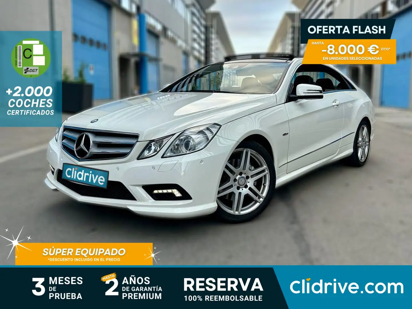 Mercedes-Benz E 350 CGI Blue Efficiency Avantgarde Blanco - 1