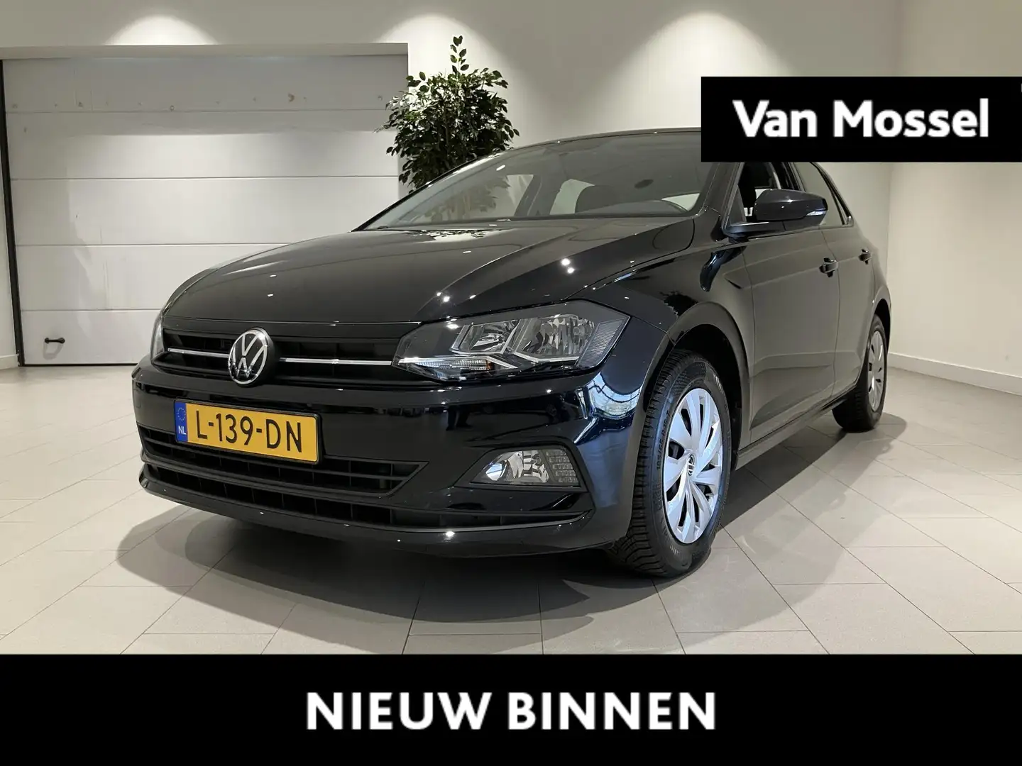 Volkswagen Polo 1.0 TSI Comfortline 95 PK | Automaat | Apple Carpl Zwart - 1