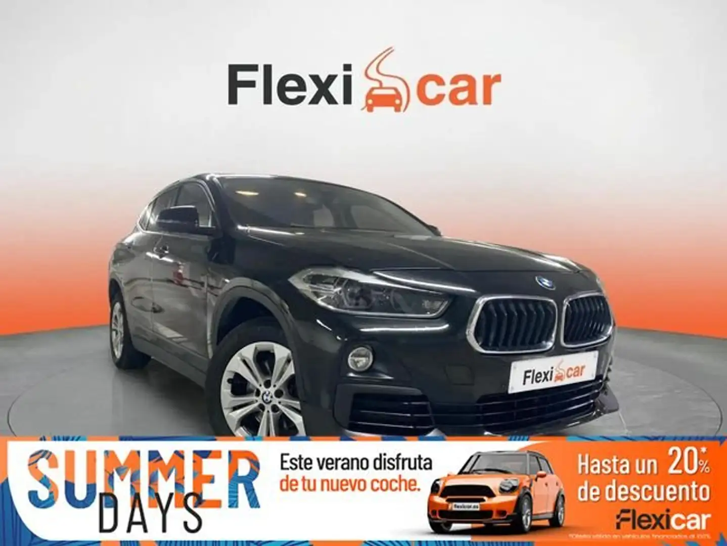 BMW X2 sDrive 18d Zwart - 1