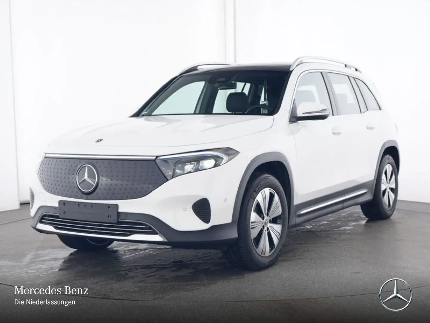 Mercedes-Benz EQB 300 4M PROG+ADVANCED+PANO+KAMERA+SPUR Blanco - 2