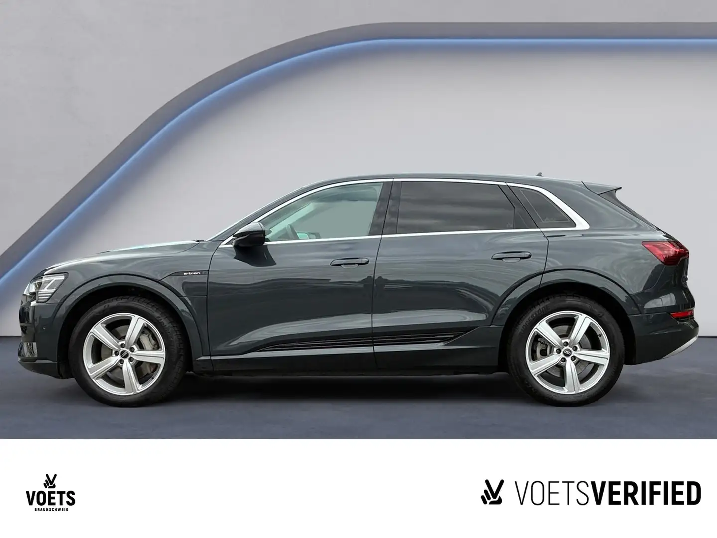 Audi e-tron advanced 40 quattro 230kW LED+SHZ+PDC Grijs - 2