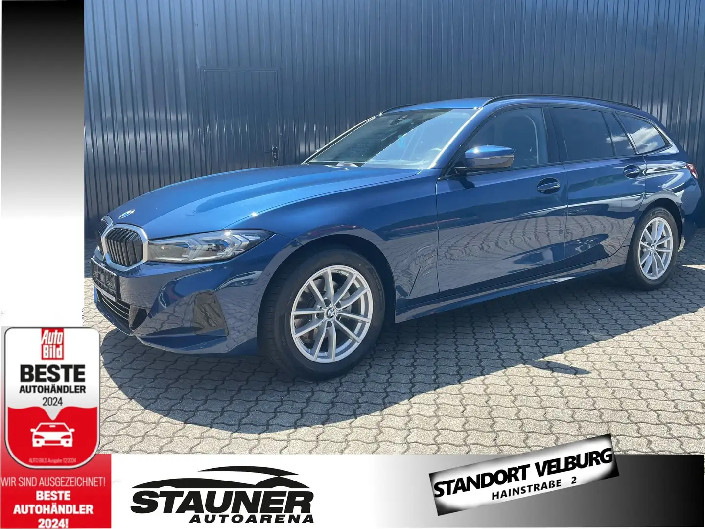 BMW 320 D xDrive Aut. Touring/ Kamera/HiFi/HeadUp/adapLED Blau - 1