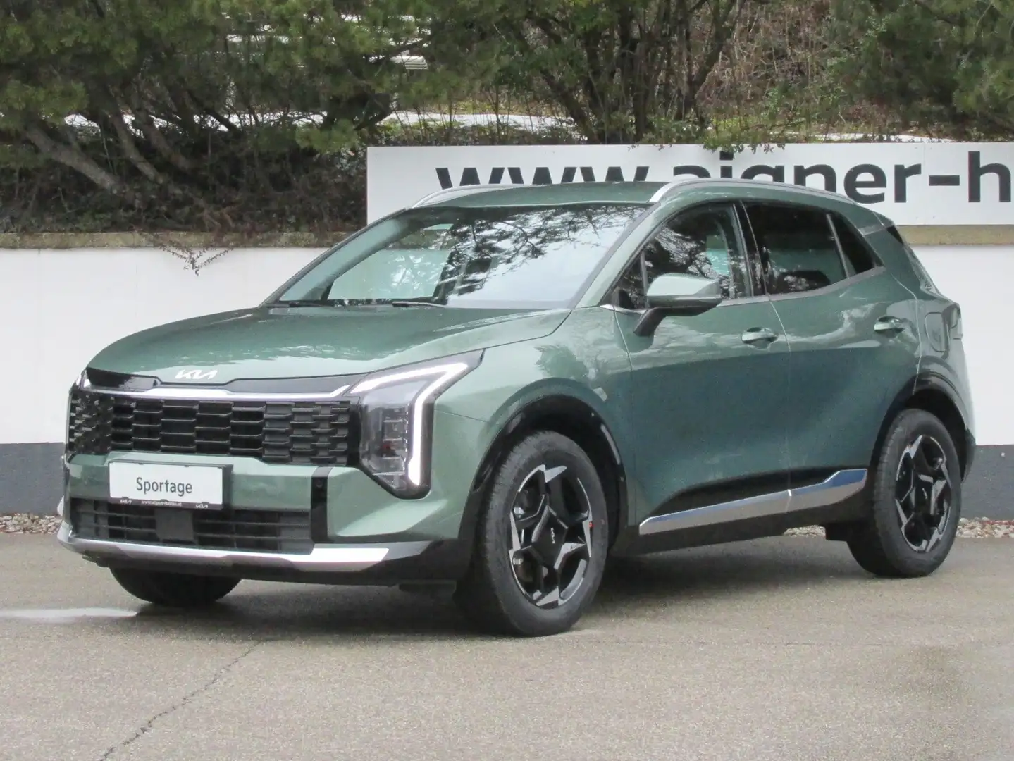 Kia Sportage Sportage 1,6 TGDI 48V DCT Gold Facelift Grün - 1