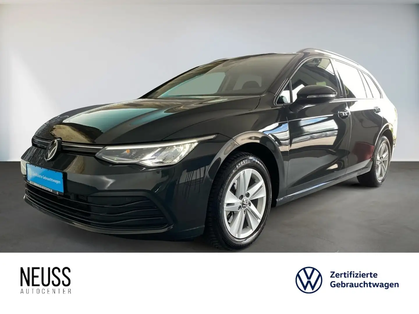 Volkswagen Golf 8 Variant 1.0 eTSI DSG Life ACC+RFK+LED+SHZ Gris - 1