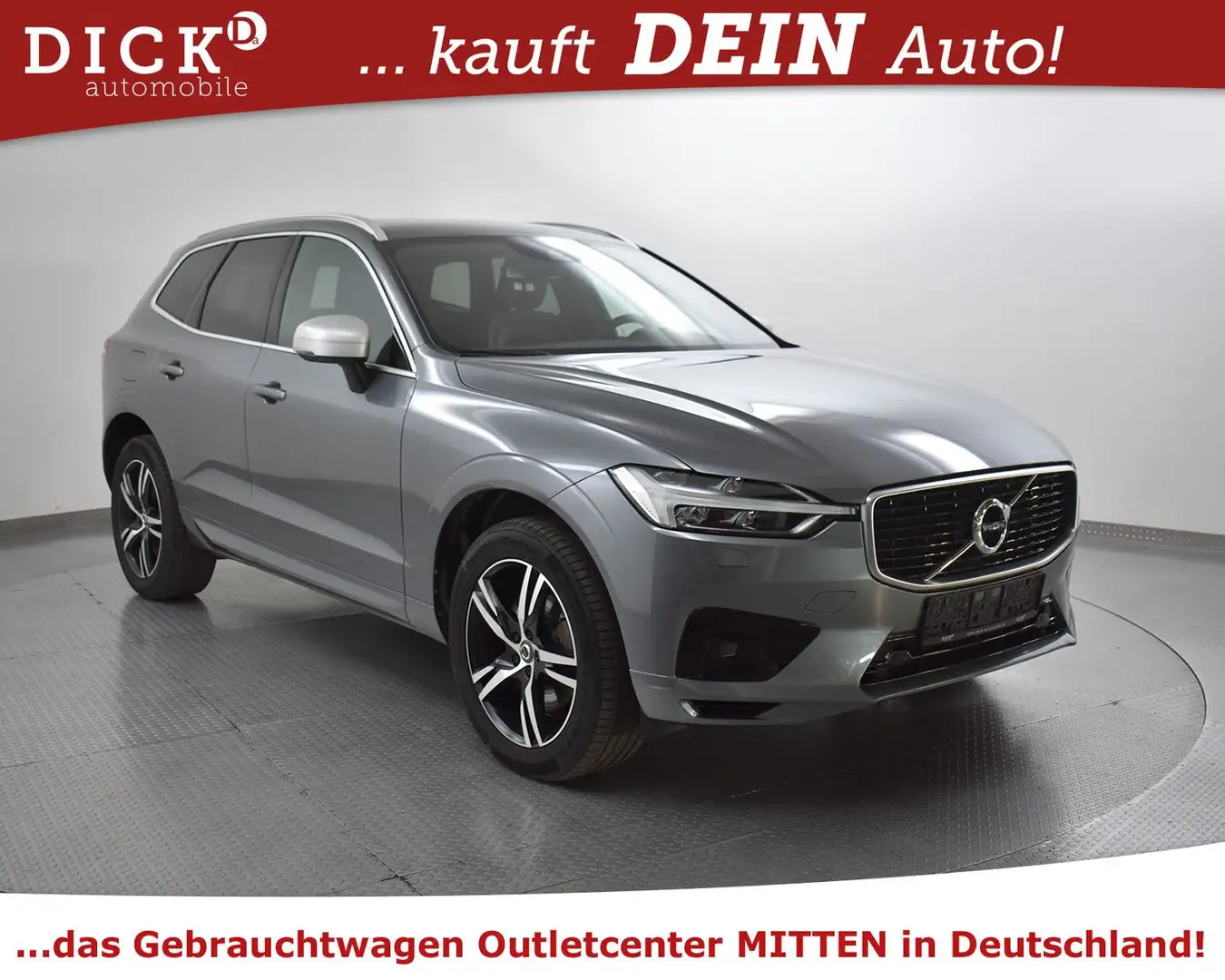 Volvo XC60 D4 Gear R Design NAVI+LED+SHZ+KAM+TEMP+AHK+ Grey - 1