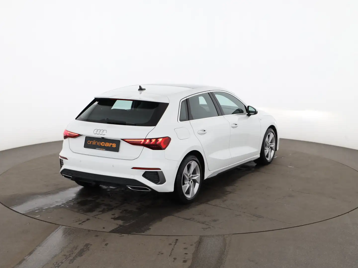 Audi A3 SB 35 TDI S-Line LED SKY AHK RADAR LEDER NAVI Weiß - 2