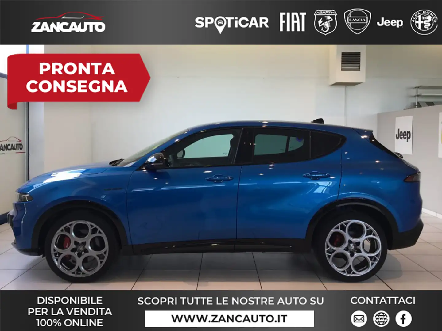 Alfa Romeo Tonale 1.5 160 CV MHEV TCT7 Veloce MY24 Blu/Azzurro - 1