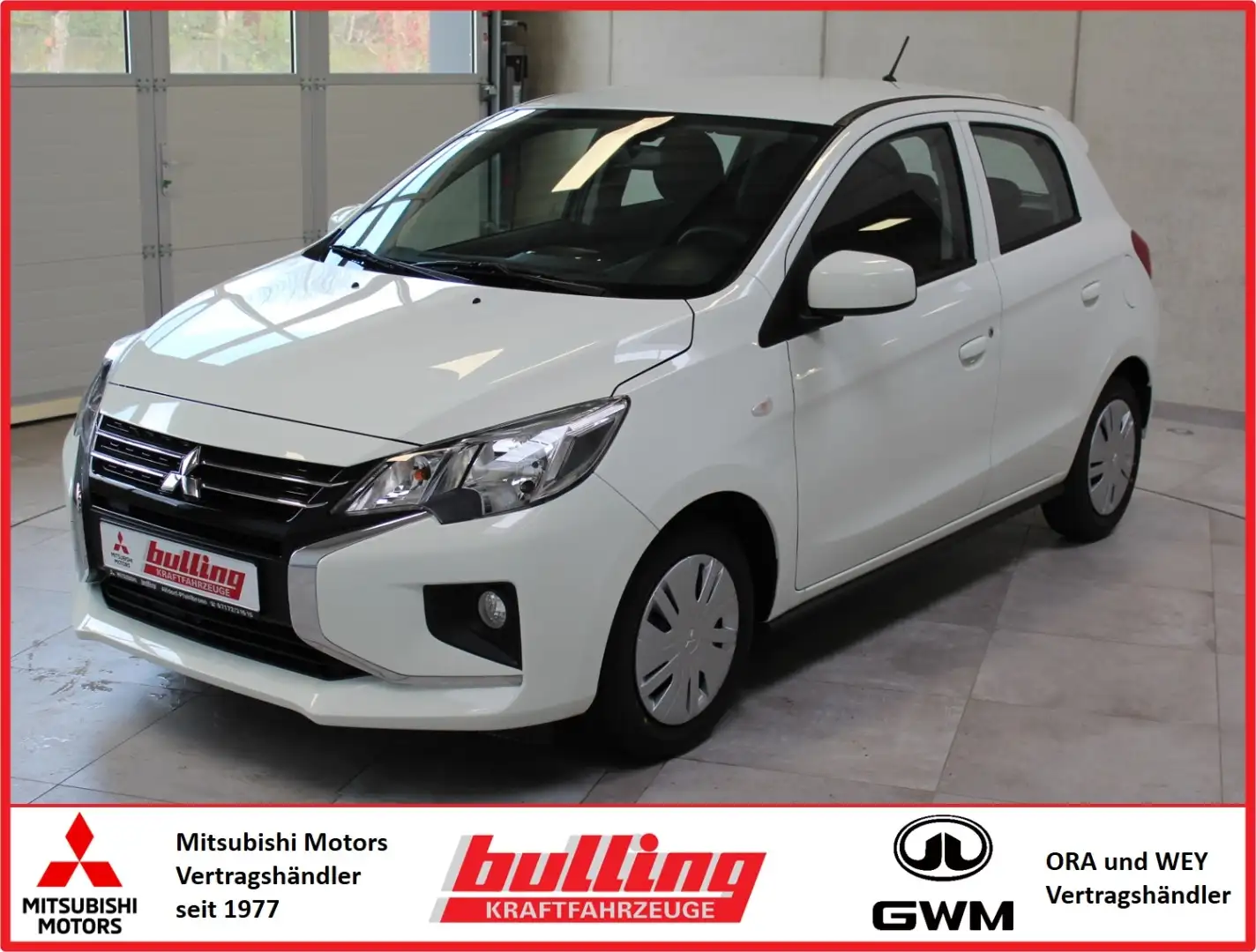 Mitsubishi Space Star Select 1.2 *Klima/Radio/Freisprech.* Weiß - 1
