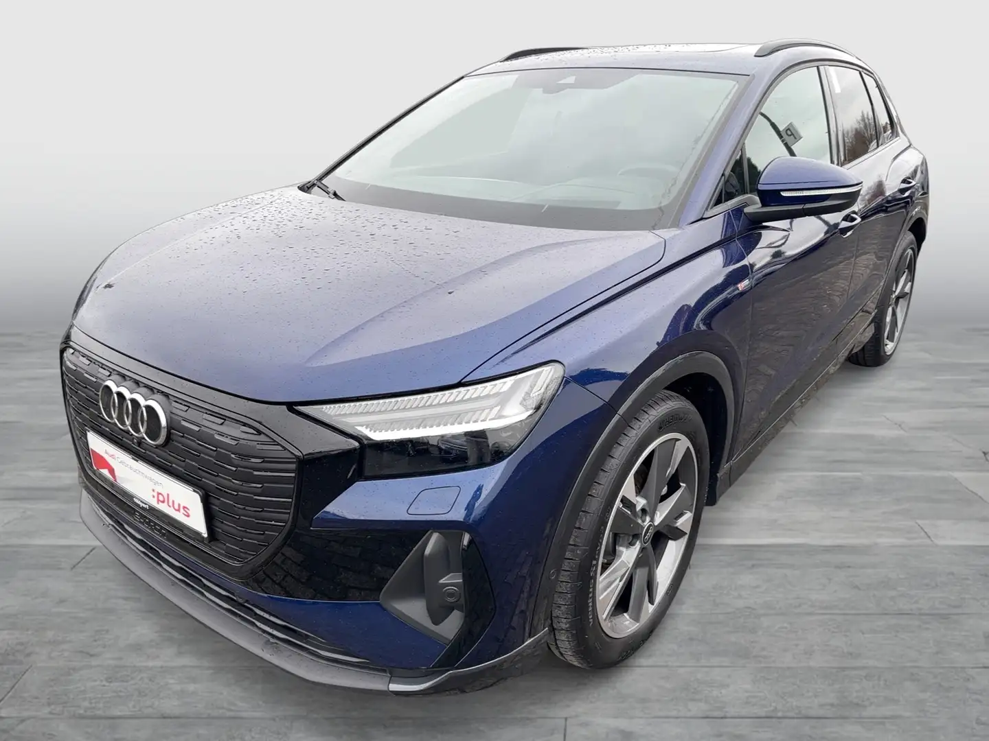 Audi Q4 e-tron 35 S LINE BLACKPAK PANO AHK 360CAM 20Z Blau - 2
