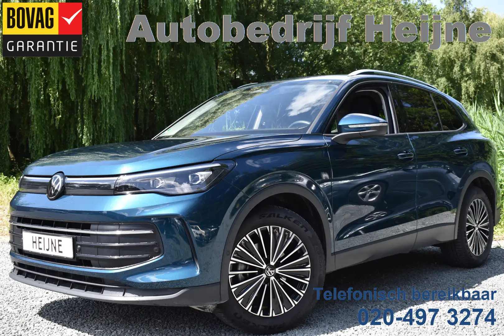 Volkswagen Tiguan 1.5 eTSI LIFE TREKHAAK | CAMERA | STUUR VERW. Blauw - 1