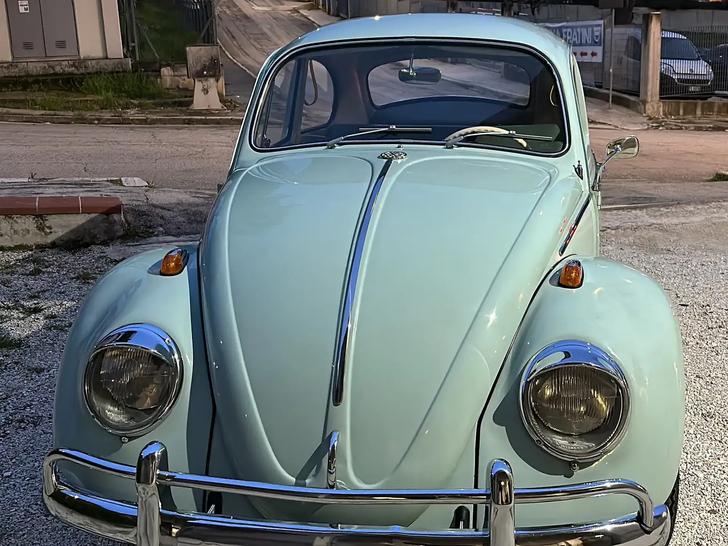 Volkswagen Maggiolino Azul - 1