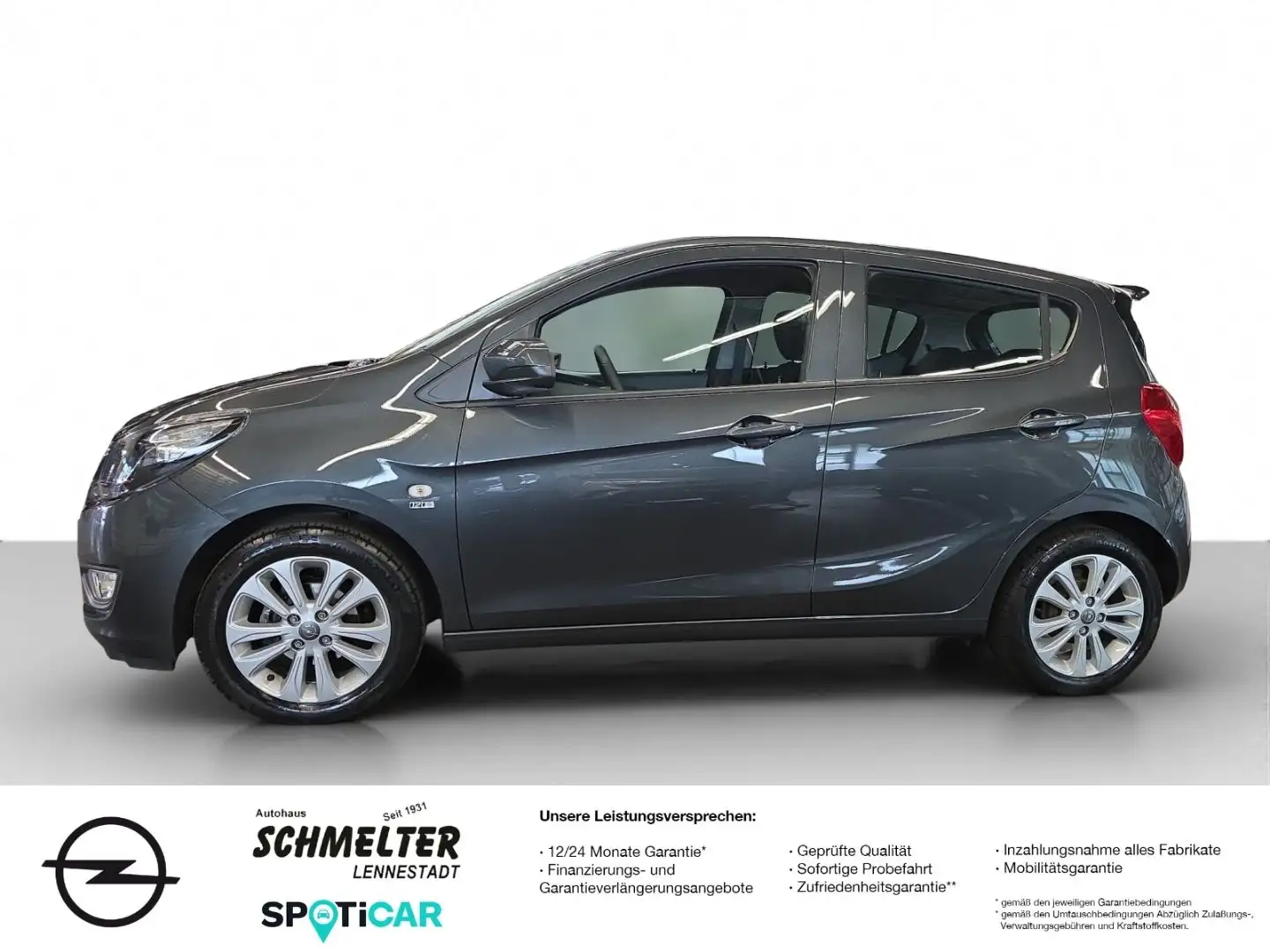 Opel Karl 120 Jahre 1,0 Parkpilot Alu Radio usw. Gris - 2