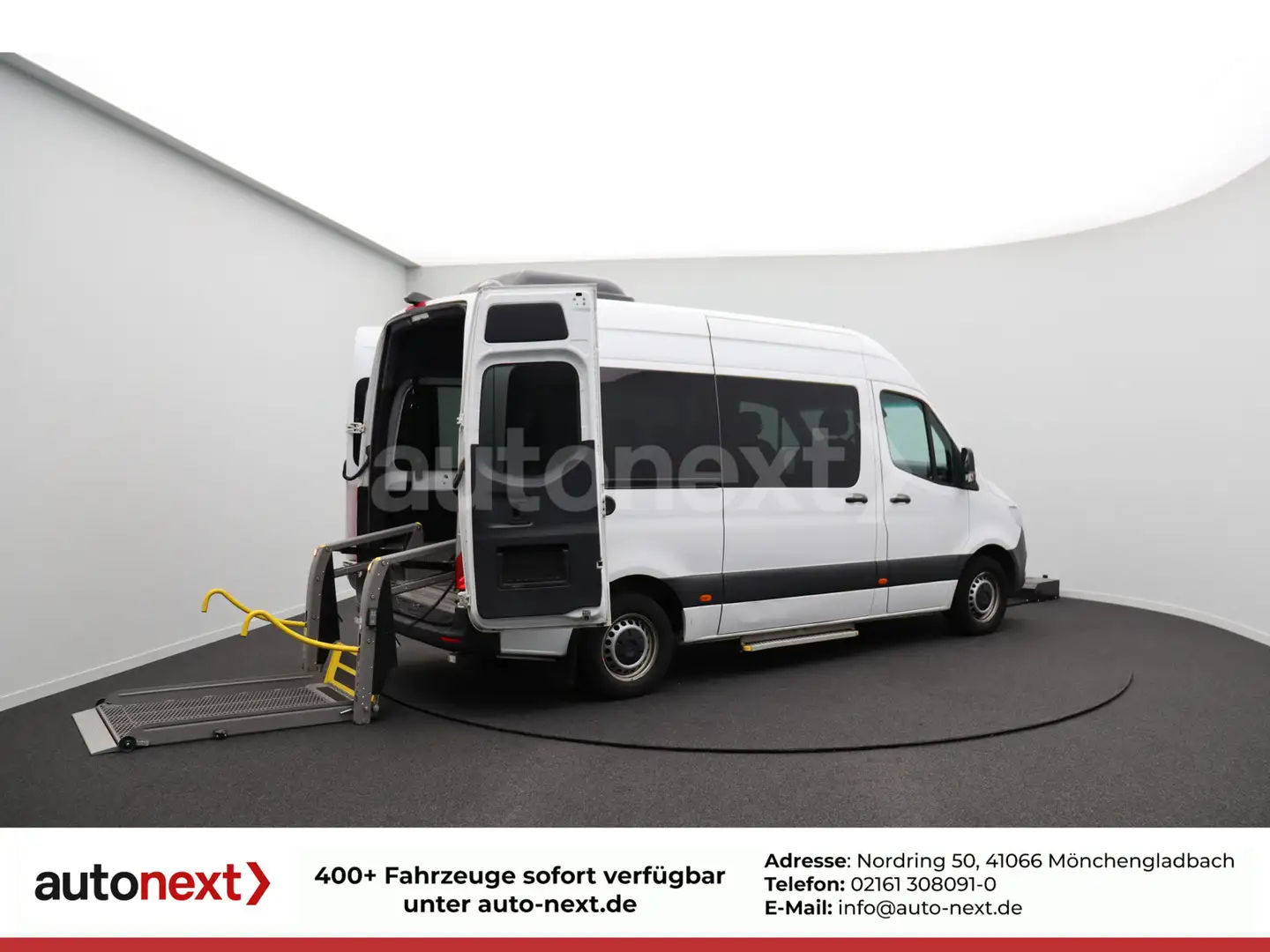 Mercedes-Benz Sprinter 317 Tourer *ROLLSTUHL-LIFT* DACHKLIMA 2774 Blanc - 1