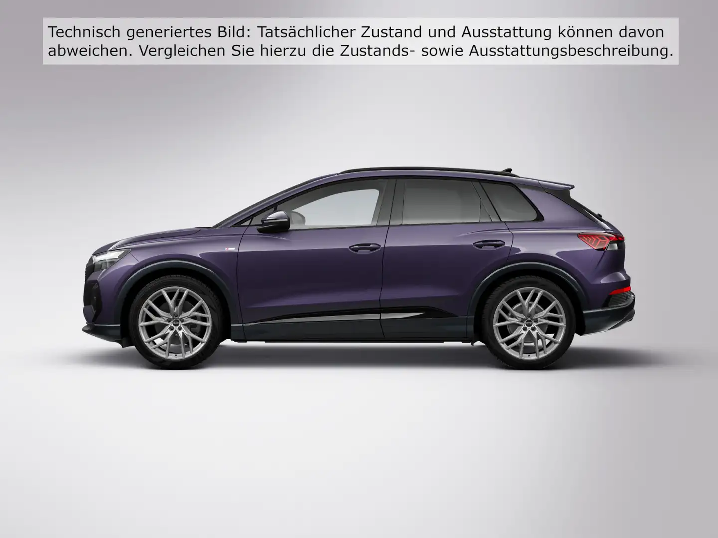 Audi Q4 e-tron Q4 45 e-tron S-line 0,25%*Pano*HuD*ACC*CarPlay* Schwarz - 2