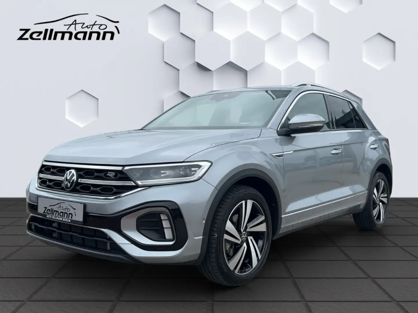 Volkswagen T-Roc R-Line 1.5 TSI AHZV, Matrix LED, ACC,Rückfahrkamer Argent - 1