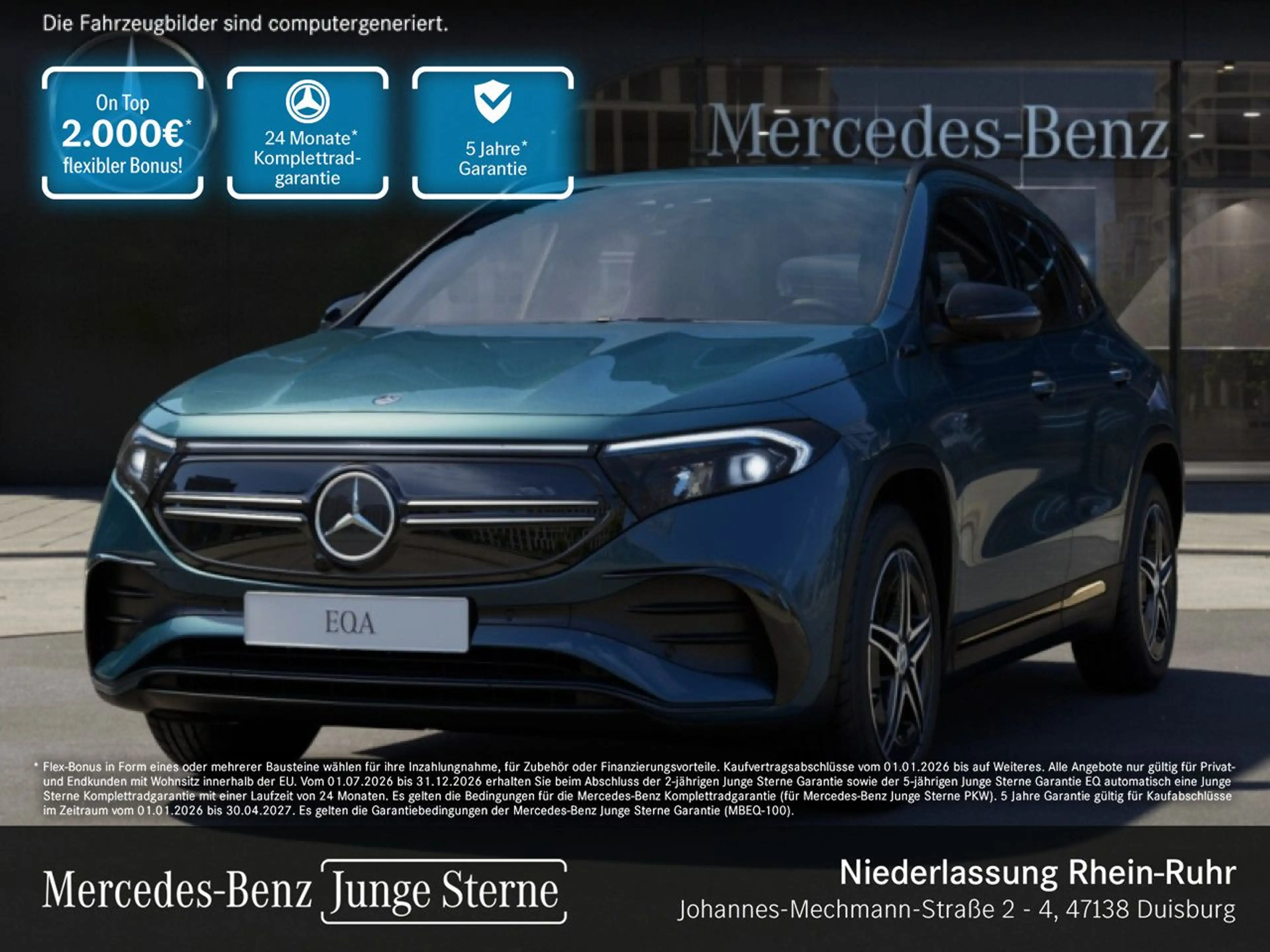 Mercedes-Benz EQA 250 AMG+NIGHT+PLUS-PAKET+360+KEYLESS