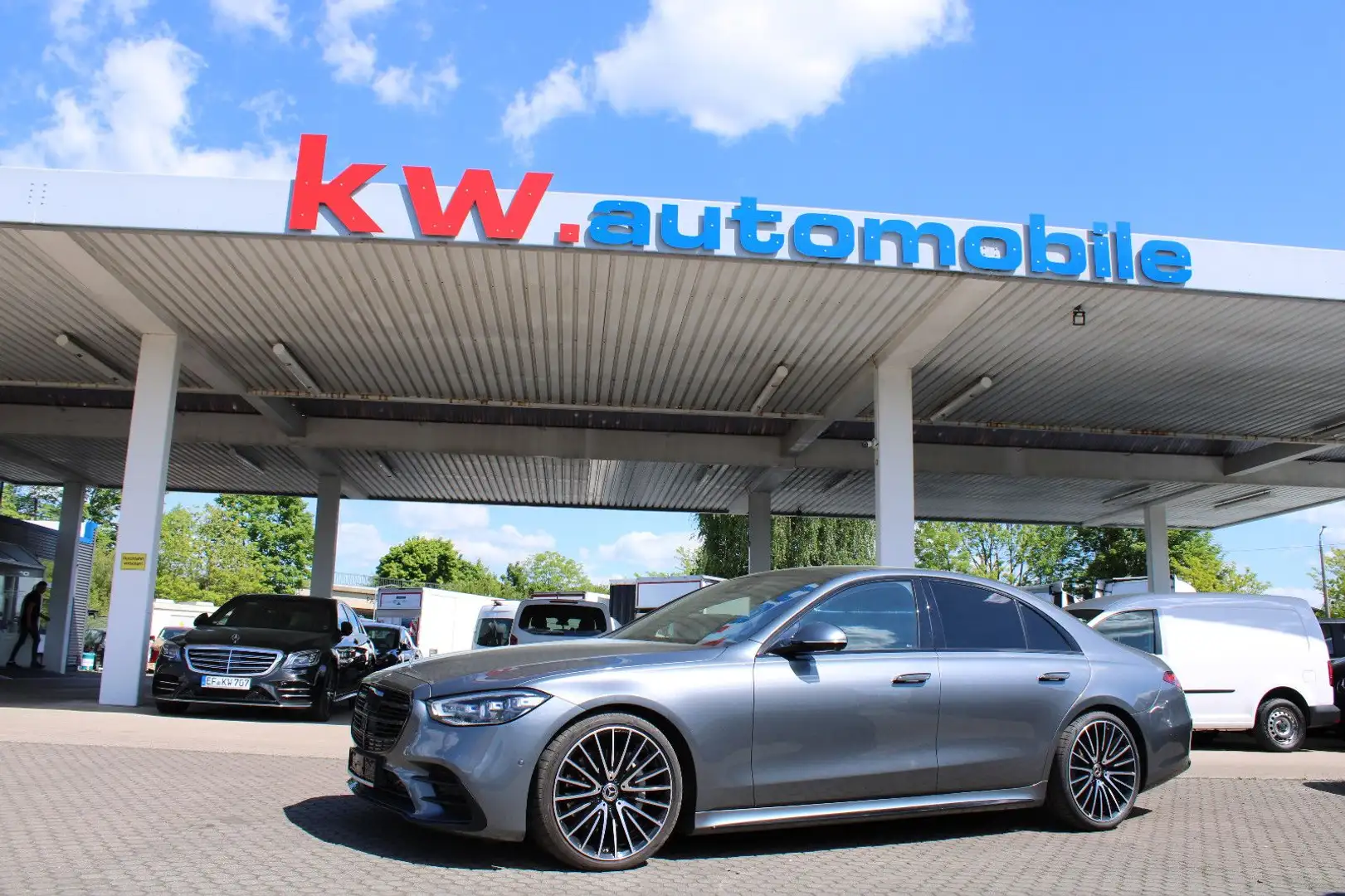 Mercedes-Benz S 400 d 4Matic AMG-Line,HUD,Sitzklima,Sthzg. Gri - 1