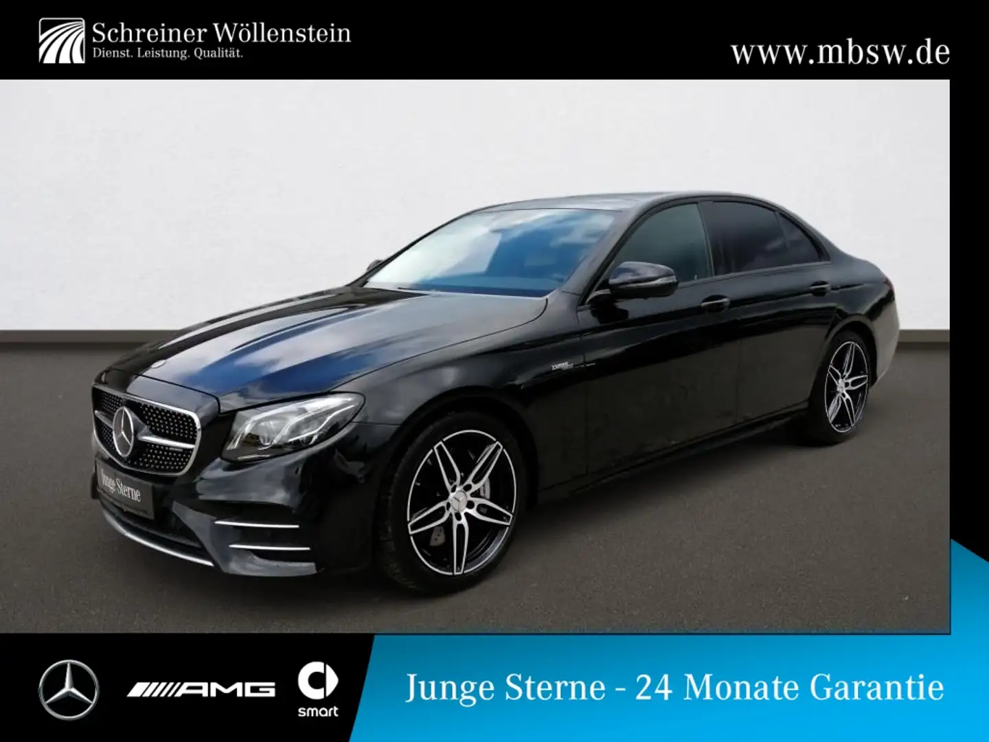 Mercedes-Benz E 53 AMG 4M+ Pano*360*Stdhzg*Distr*Burm*PerfSitz Noir - 1