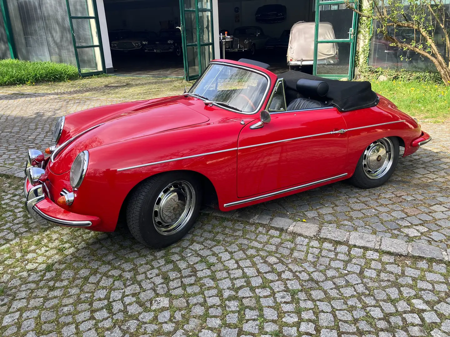 Porsche 356 356 SC Cabrio Rot - 2