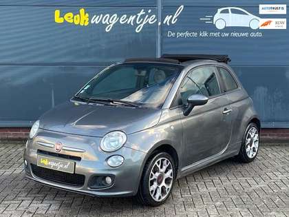 Fiat 500C 1.2 500S Cabrio *sportstoelen alcantara *16 inch