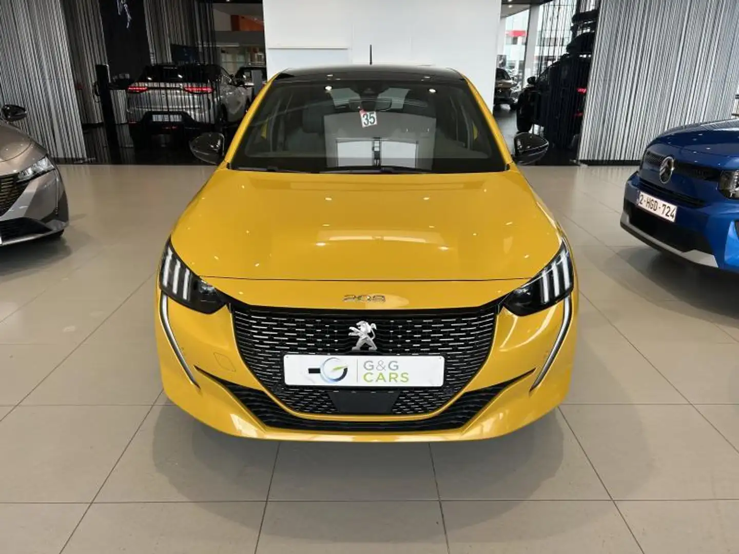 Peugeot 208 GT Line Jaune - 1