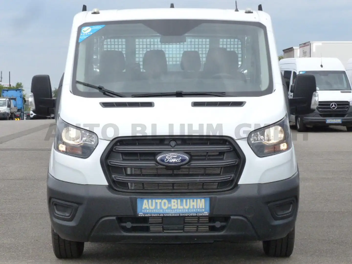 Ford Transit 310-EB Doka L2 + AHK 2.5T Klima 7-Sitze Weiß - 2