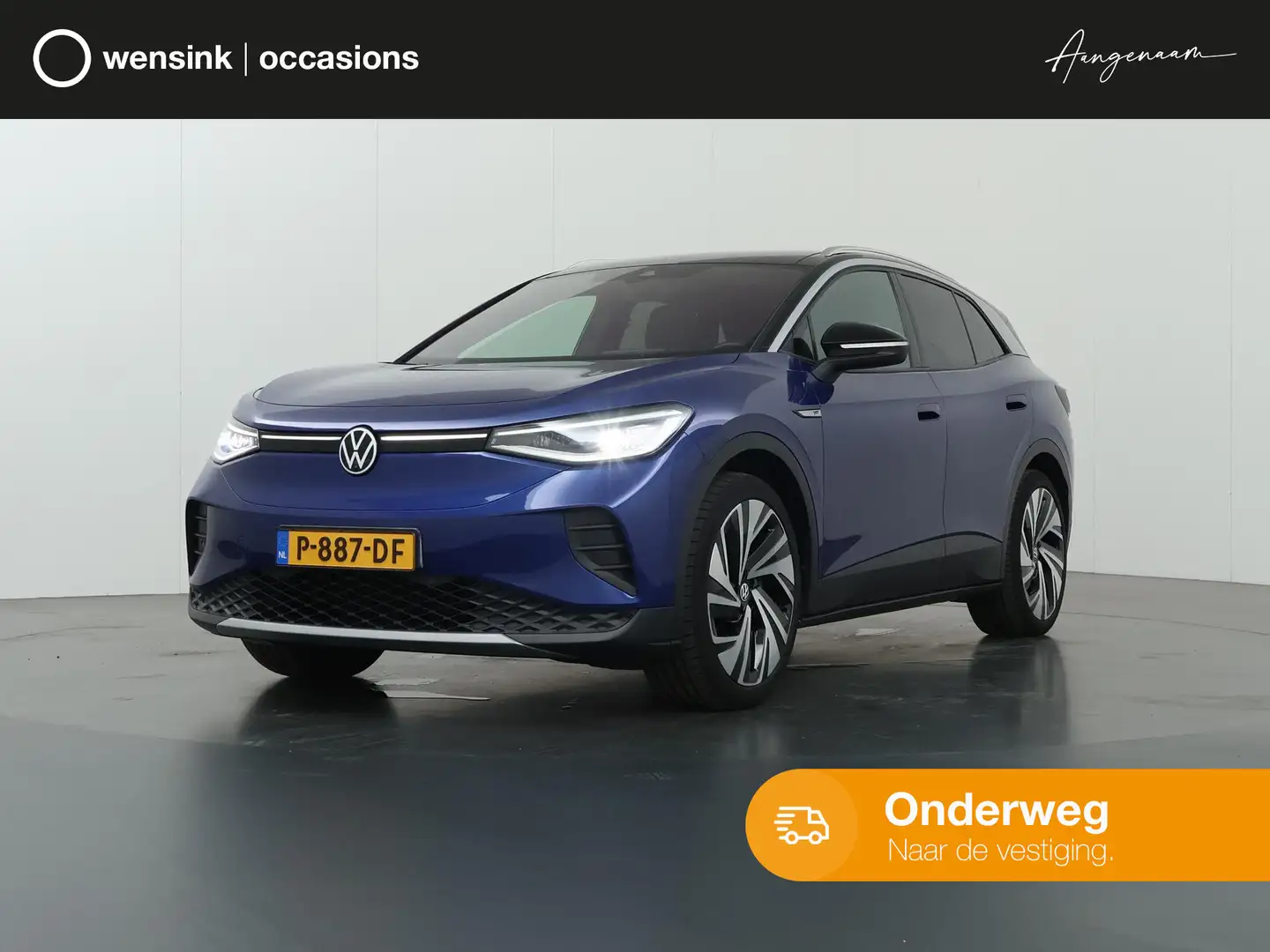 Volkswagen ID.4 First Max 77 kWh | Navigatiesysteem | Stoelverwarm Blauw - 1