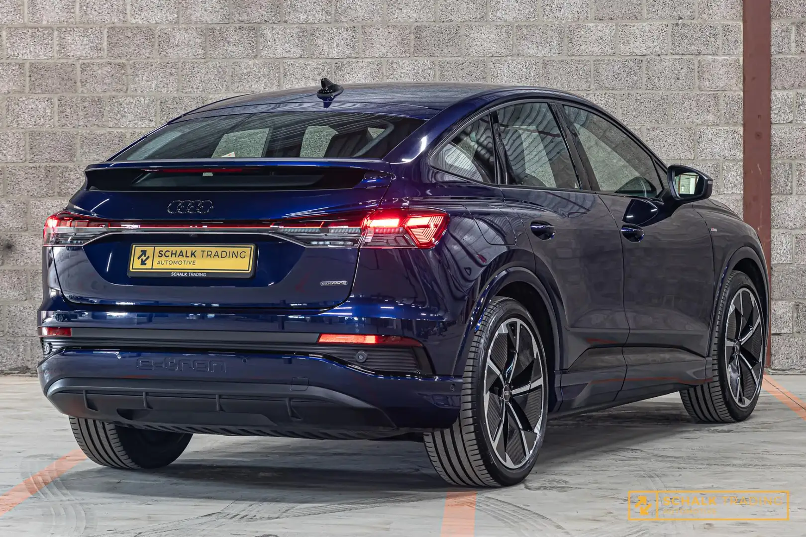 Audi Q4 e-tron Sportback 45 quattro 77 kWh|2xS-Line|NAP|HUD Blau - 2