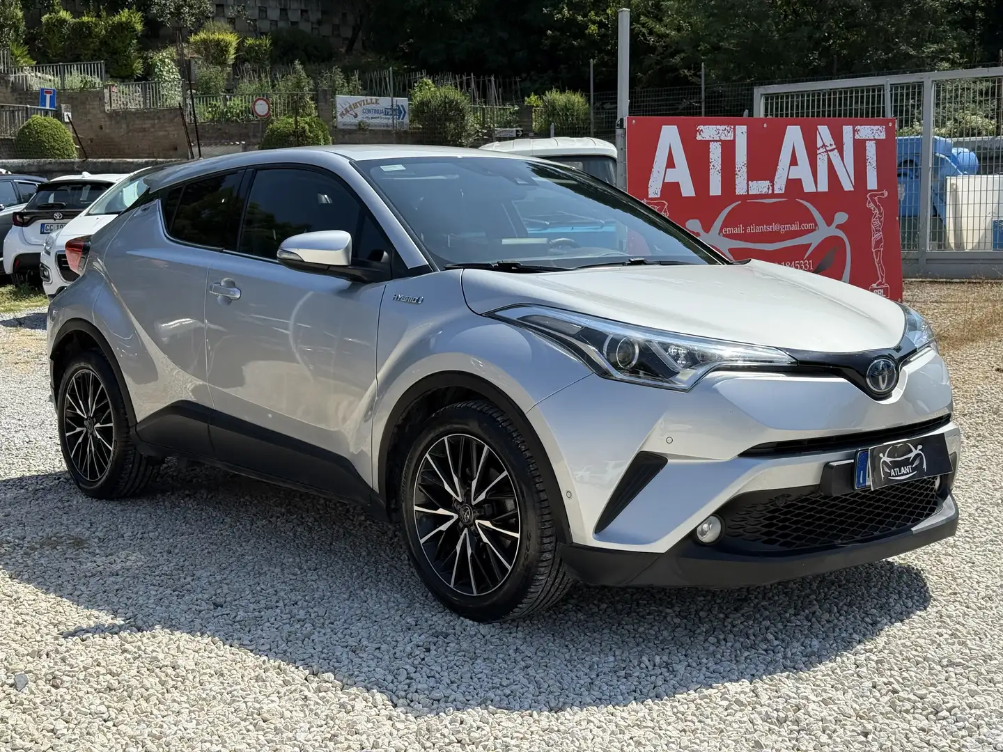 Toyota C-HR C-HR 1.8 Hybrid E-CVT Lounge Argento - 1