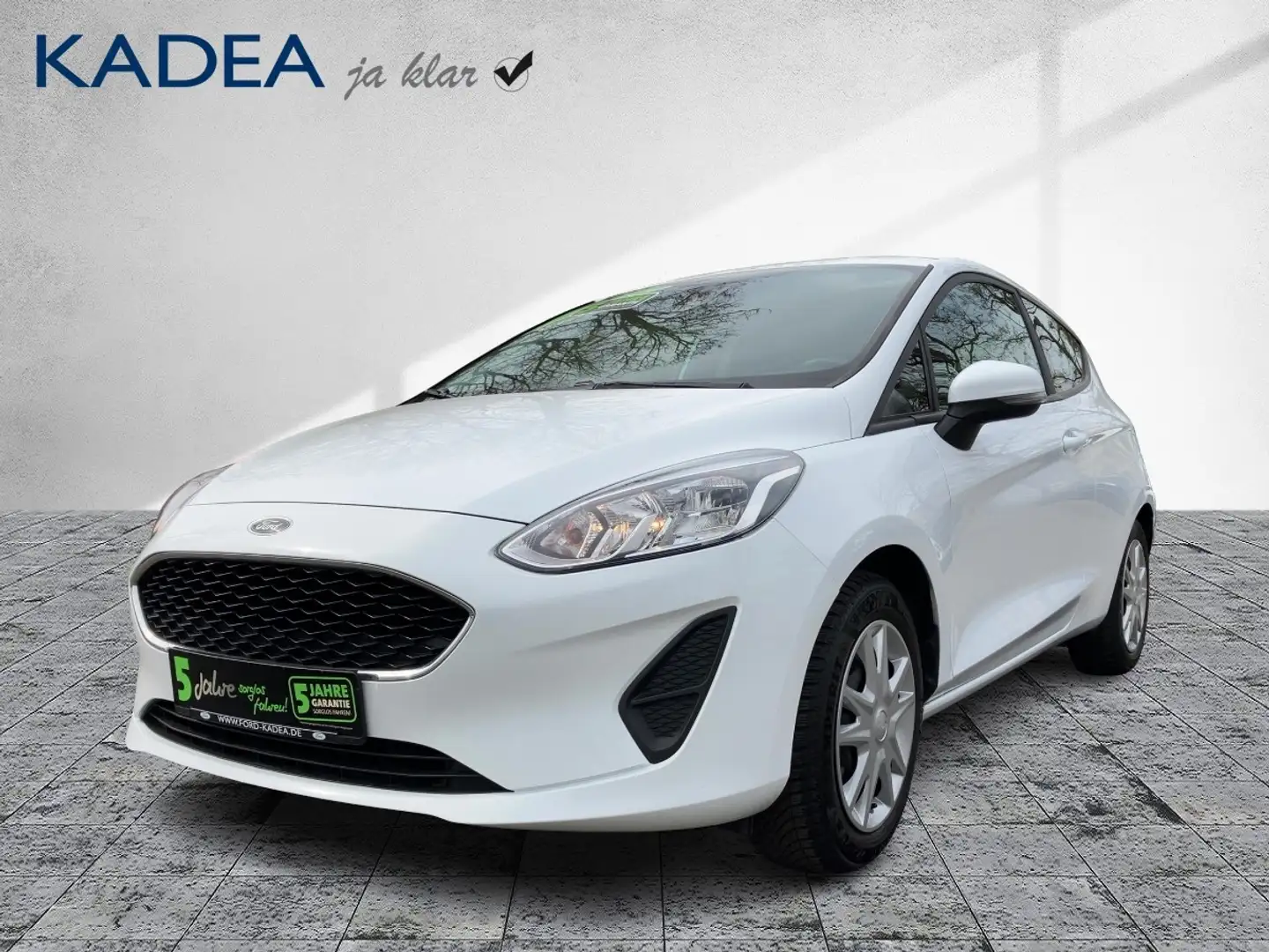 Ford Fiesta EcoBoost Cool & Connect 8FACH BEREIFT Weiß - 2