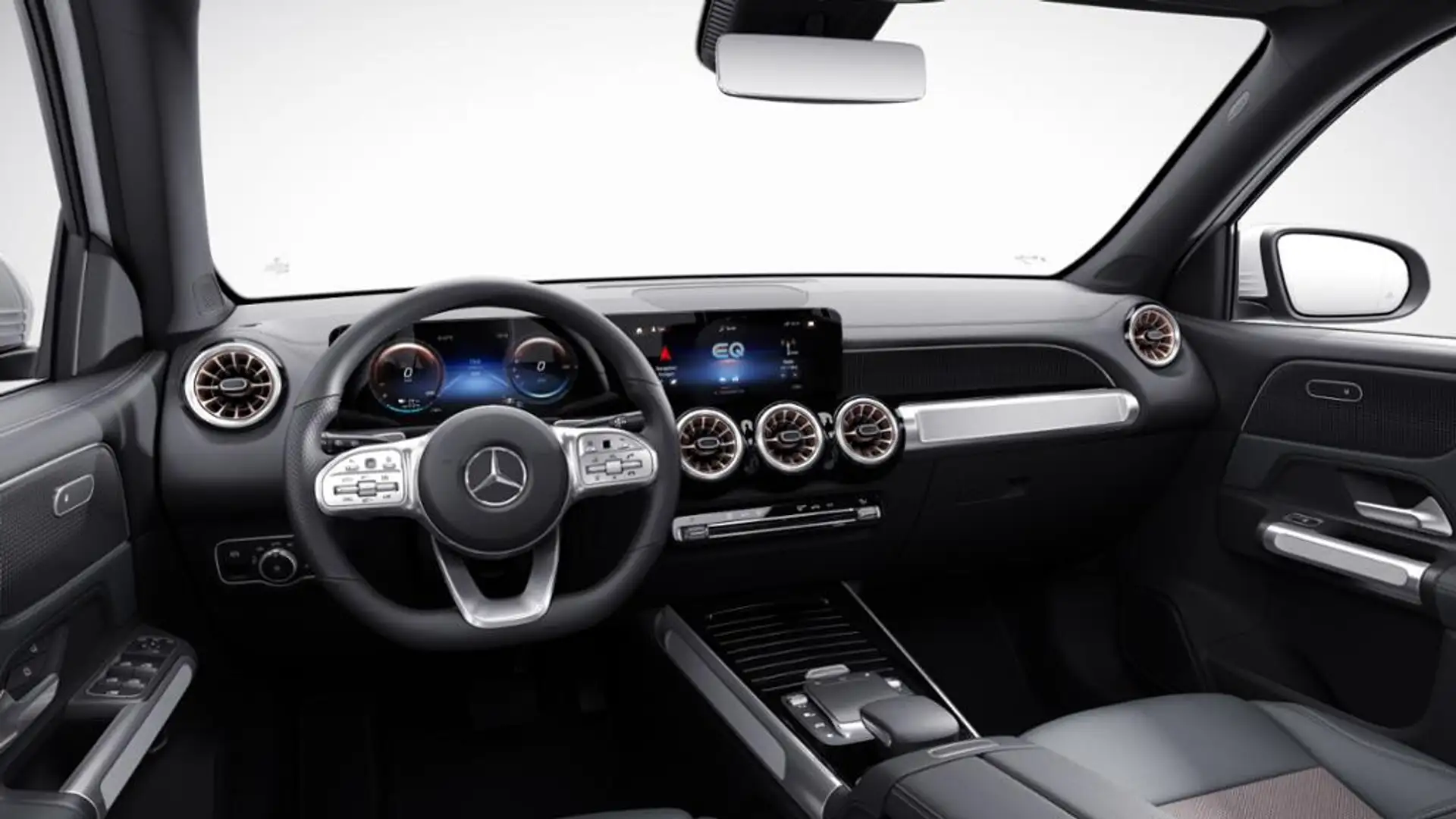 Mercedes-Benz EQB 300 4M LED/Totwinkel/AdvancedP/SpiegelP/Cam Weiß - 2