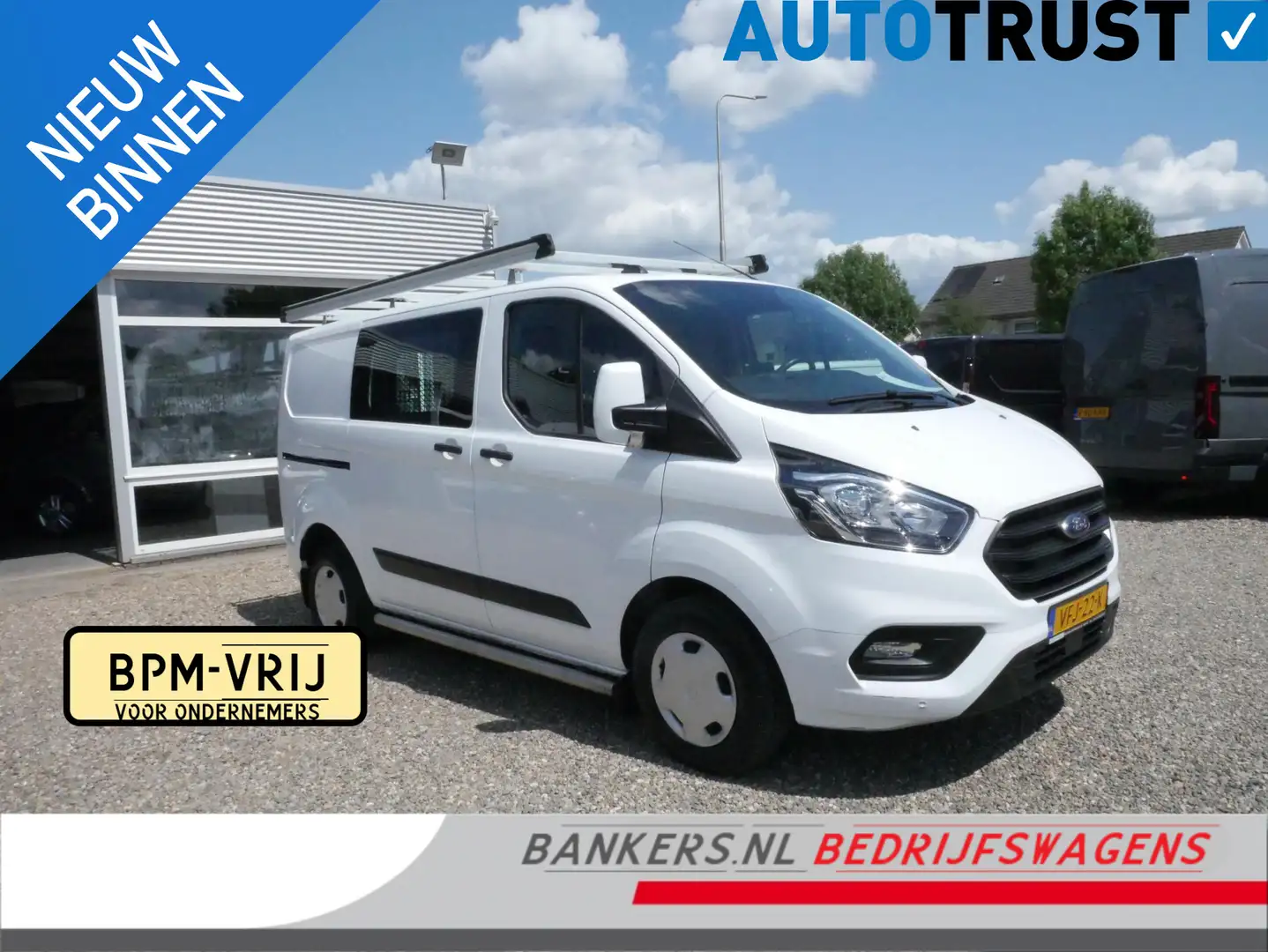 Ford Transit Custom 2.0 TDCI 170PK, L1H1, Trend, Airco Wit - 1
