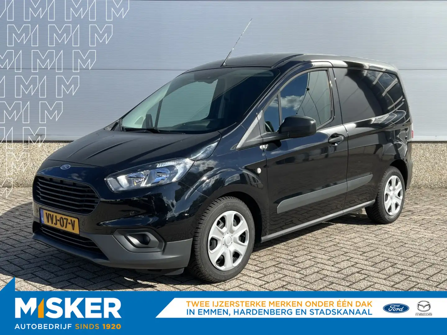 Ford Transit Courier 1.5 TDCI Trend CAMERA!PDC!NAVI!AIRCO! Zwart - 1