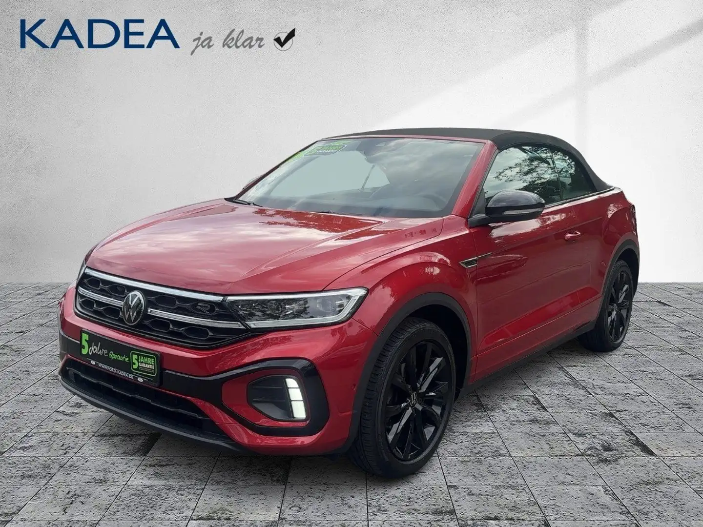 Volkswagen T-Roc 1.5 R-Line Cabrio ACC+LED+Navi+Kamera+PDC Rot - 2