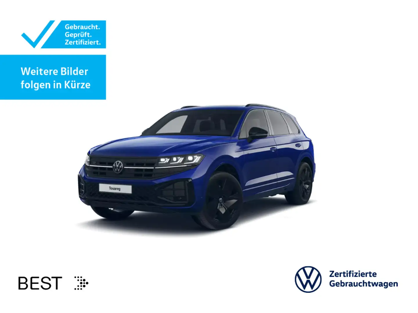 Volkswagen Touareg 3.0 TDI 4M DSG R-LINE*BLACK-STYLE*IQ.LIG Blau - 1