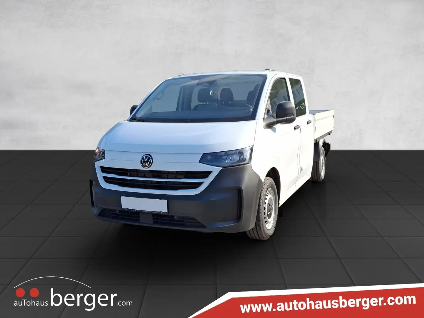 Volkswagen Transporter Doka-Pritsche TDI Weiß - 2