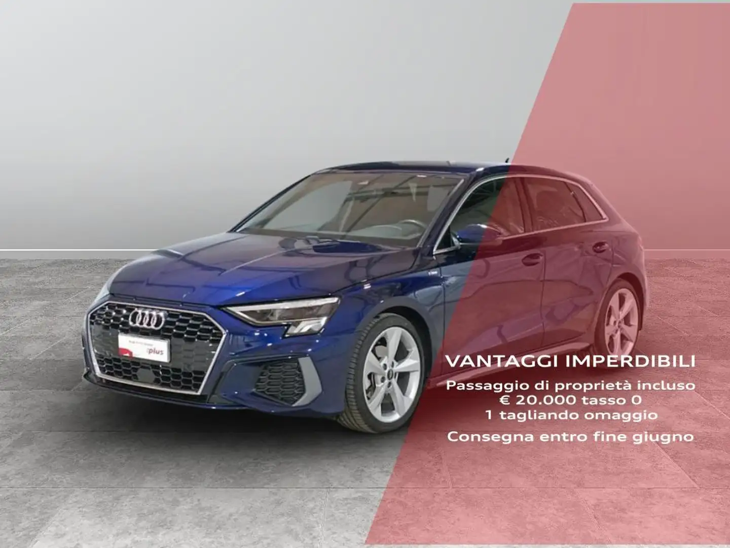 Audi A3 Sportback 30 2.0 tdi S line Edition s-tronic Blu/Azzurro - 1