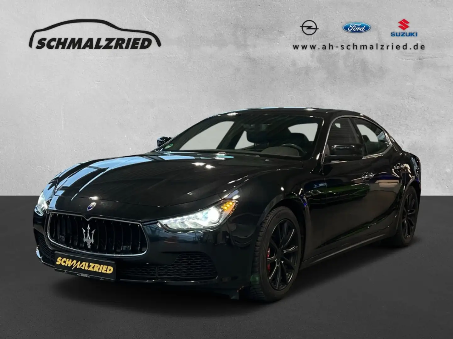 Maserati Ghibli SQ4 Allrad Klappenaus. Sportpaket Navi Leder Memor Black - 1