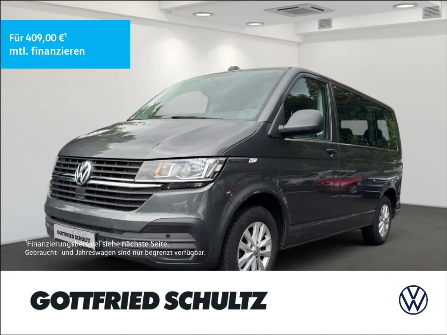Volkswagen T6.1 Multivan 2.0 TDI DSG NAVI KAM SHZ PDC LM Grau - 1
