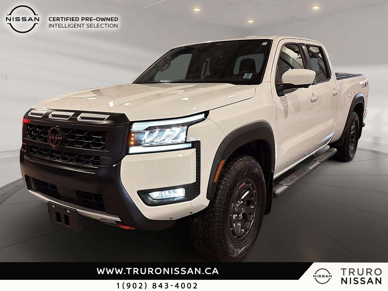 2025 Nissan Frontier Pro-4X LUX | w/Leather & Tri-fold Tonneau Cover