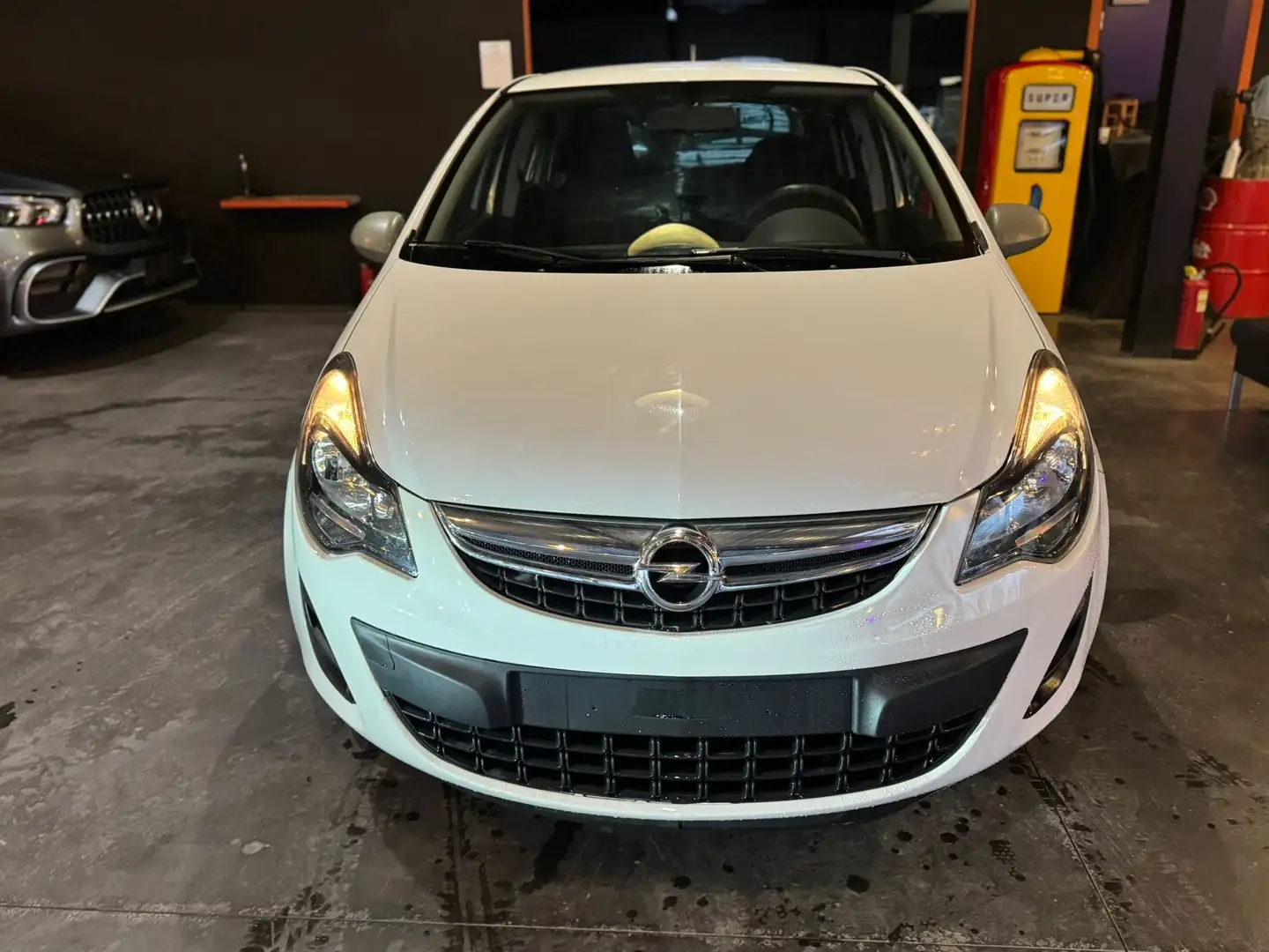 Opel Corsa 1.0i (EU5B) 65.094 KM!RADIO CD/USB/AUX - 5 PORTES Blanc - 2