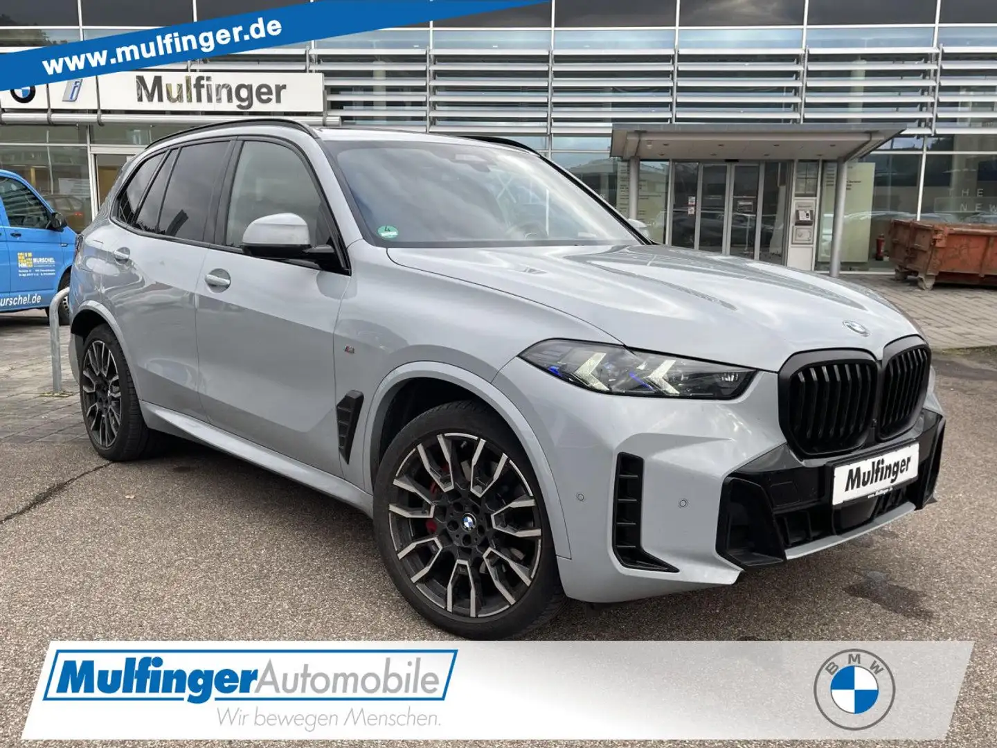 BMW X5 x30d M Sport Pro Standh.PanoD.2-AchsLuft AHK Grau - 1