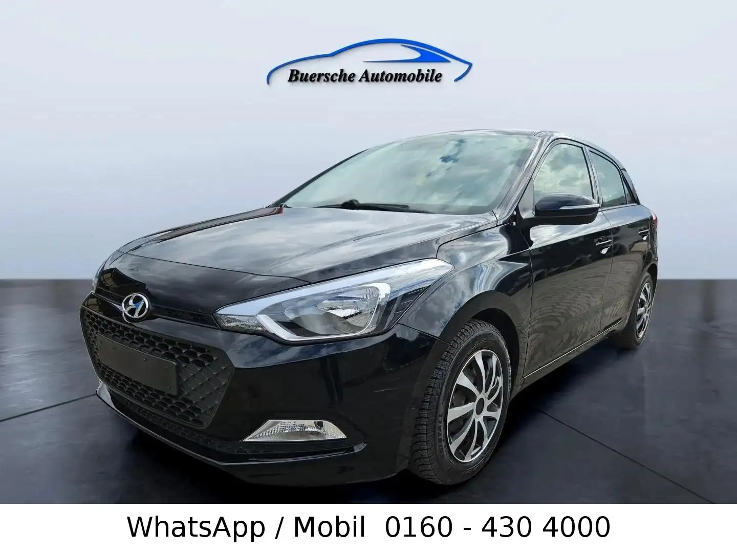 Hyundai i20 Go Schwarz - 1