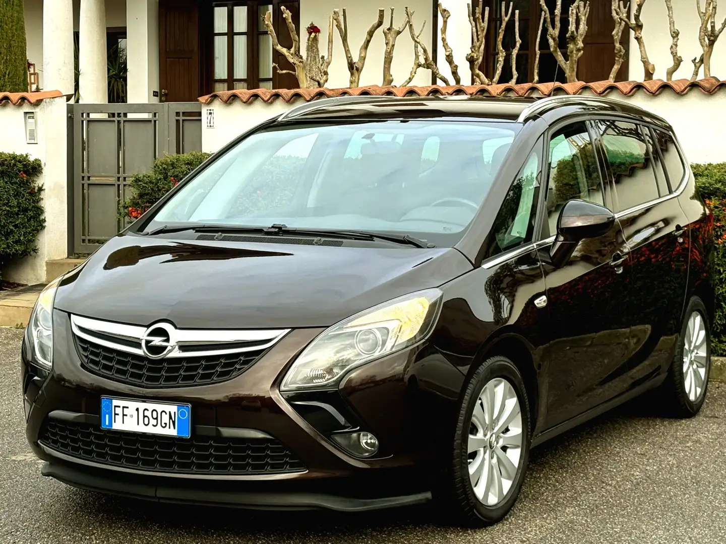 Opel Zafira Tourer 1.6D 6marce-EURO 6b-7POSTI- Tagliandi-2016 Marrone - 2