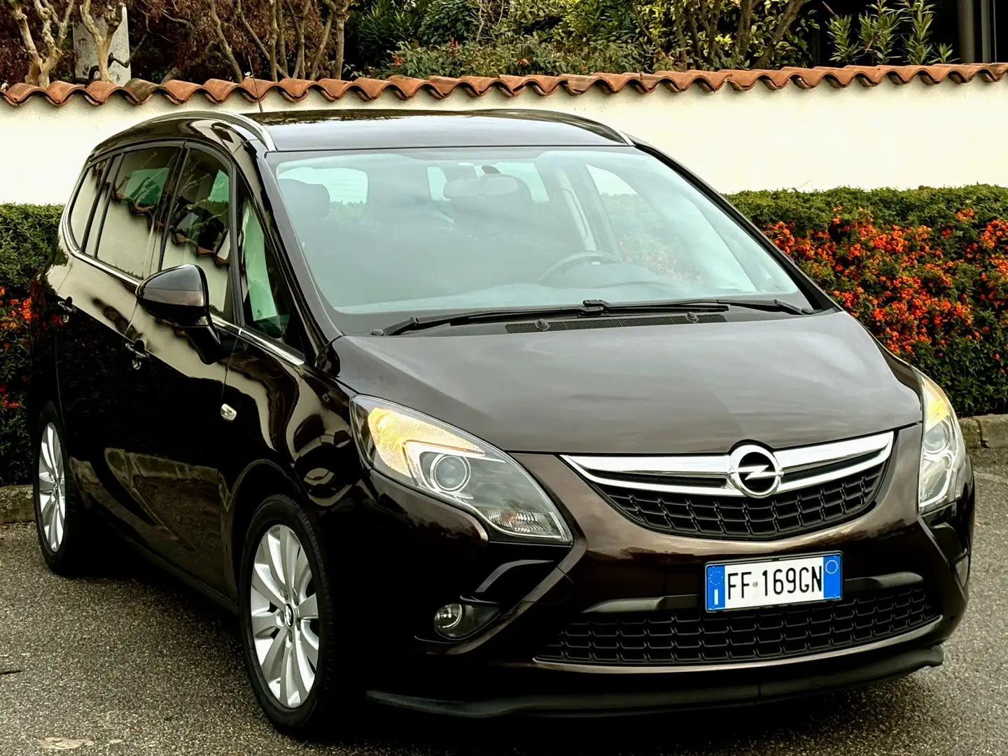 Opel Zafira Tourer 1.6D 6marce-EURO 6b-7POSTI- Tagliandi-2016 Marrone - 1
