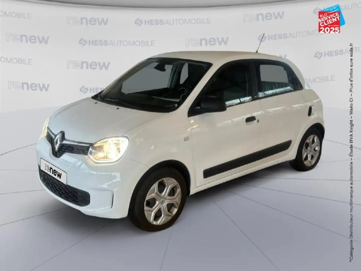 Renault Twingo E-Tech Electric Life R80 Achat Intégral - 21 Blanc - 1