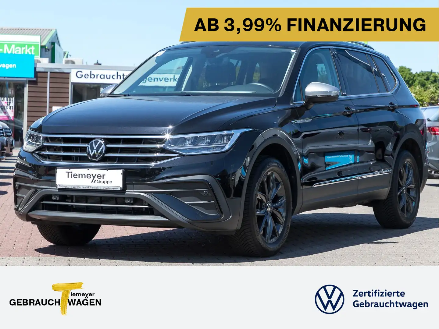 Volkswagen Tiguan Allspace 1.5 TSI DSG MOVE 7-SITZE PANO KA Schwarz - 1